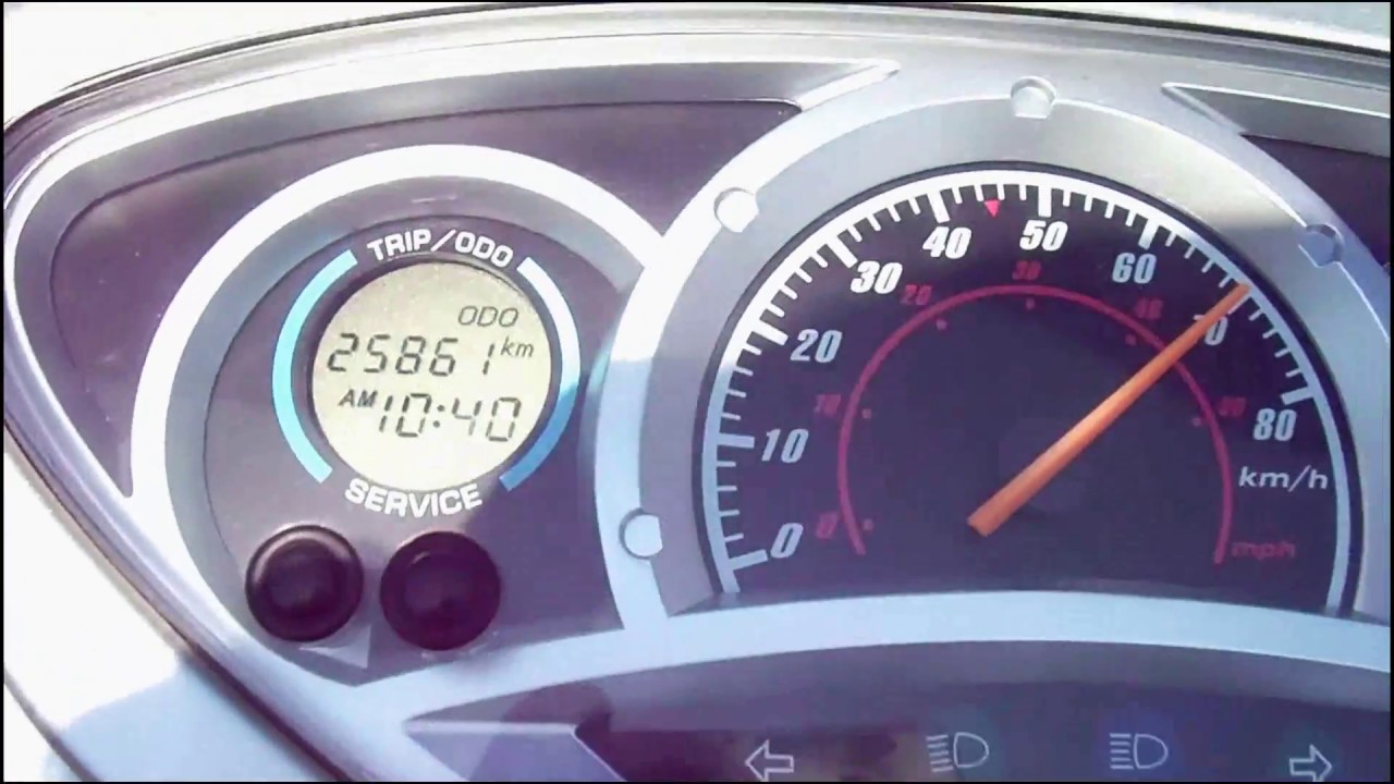 KYMCO PEOPLE S 50 4T acceleration!