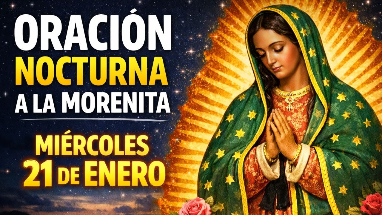 Oración Nocturna a la Virgen de Guadalupe por los Hijos Mientras Duermen