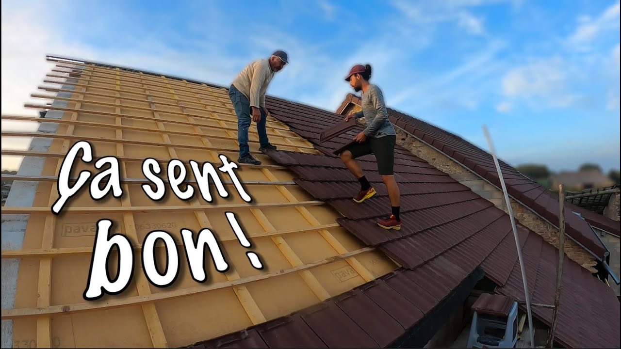 🏚️🌹 ON EN TERMINE AVEC NOTRE SARKING (En attendant les finitions) - Ruine n' Rozes Episode #143