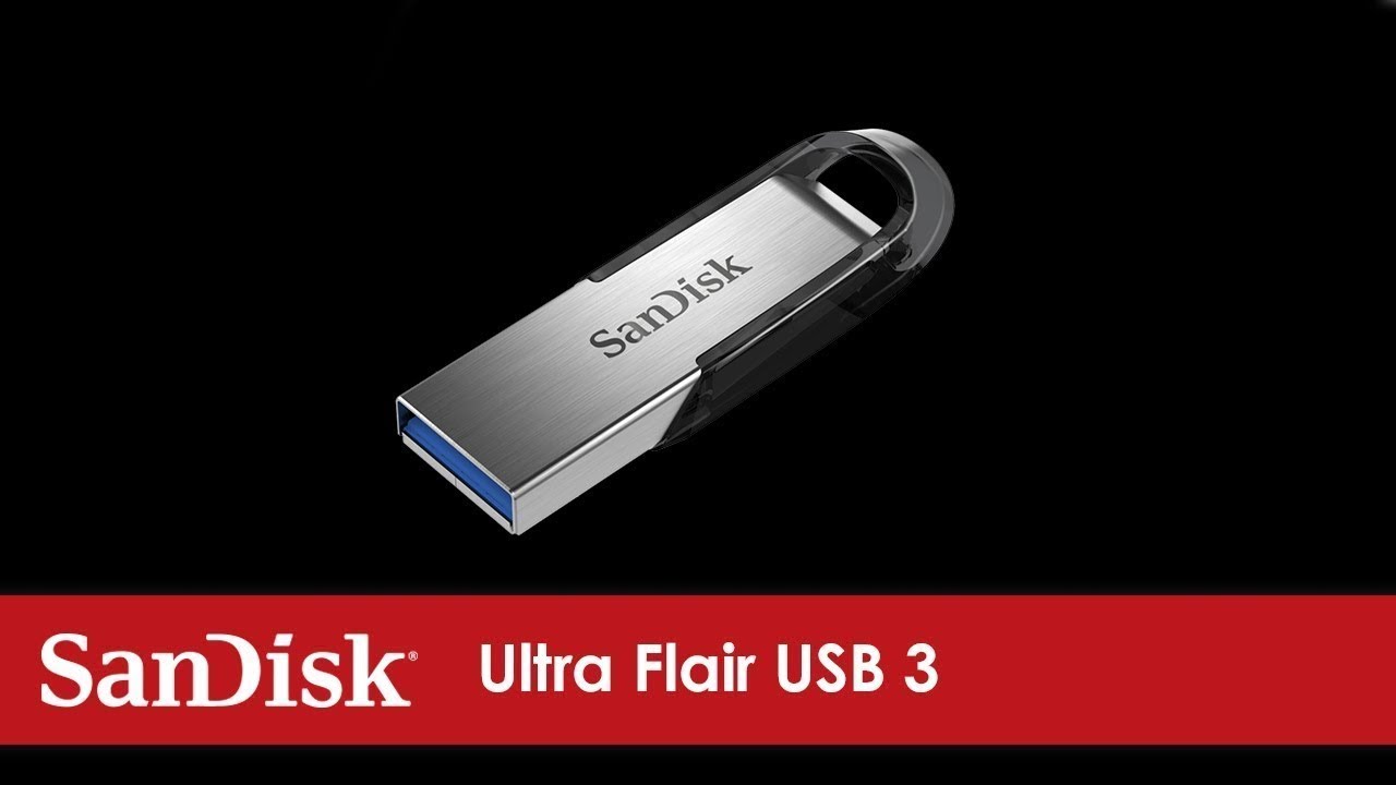 Sandisk Ultra Flair 64GB USB 3.0 - Тест скорости чтения и записи