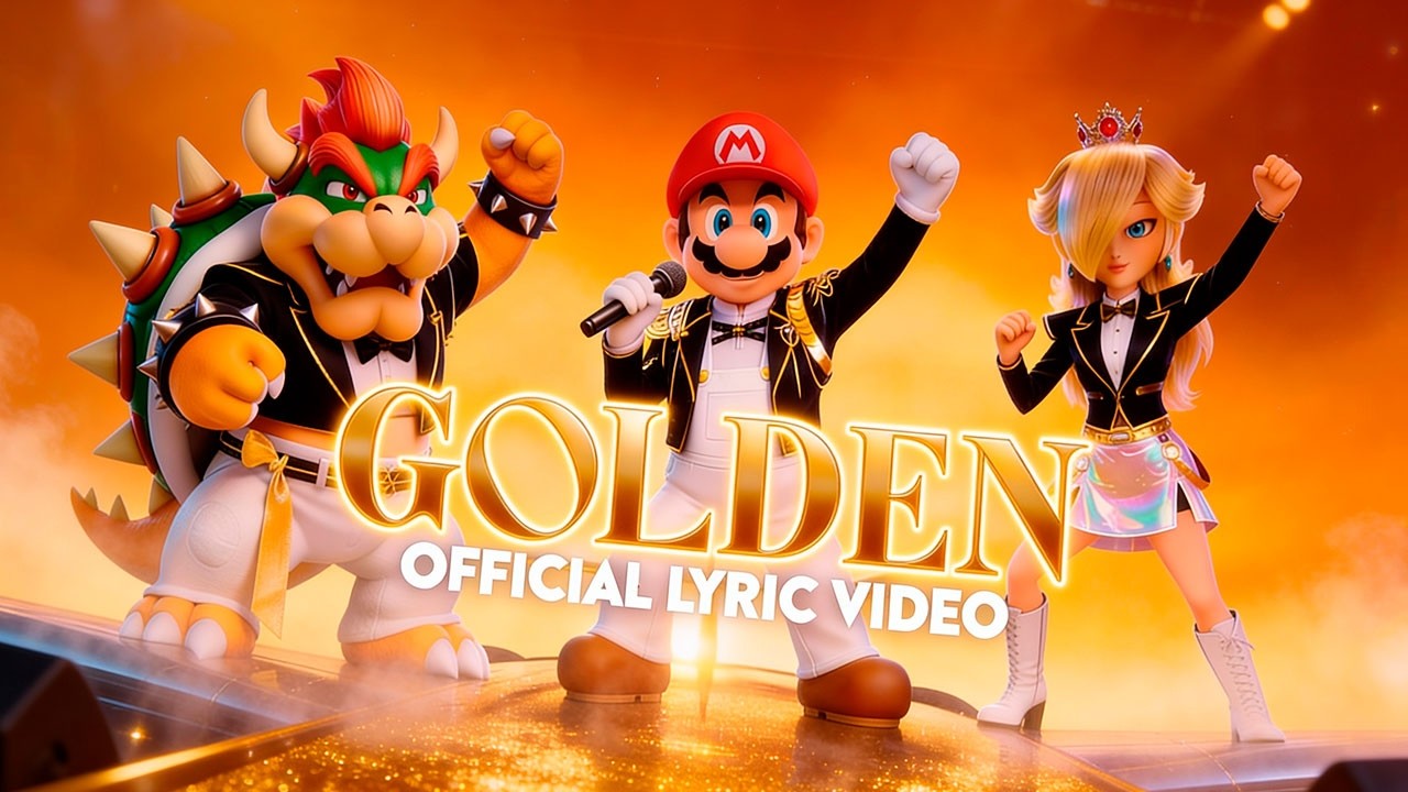 GOLDEN x SUPER MARIO Bowser and Rosalina&rsquo;s Epic K Pop Debut! 🤯🔥