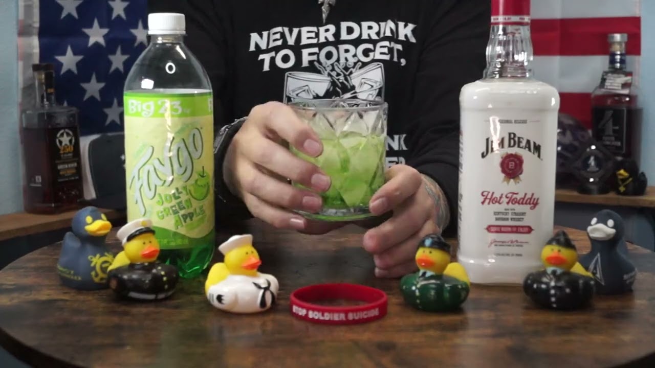 Edward Carter - Jim Beam Hot Toddy & Faygo Jolly Green Apple Soda