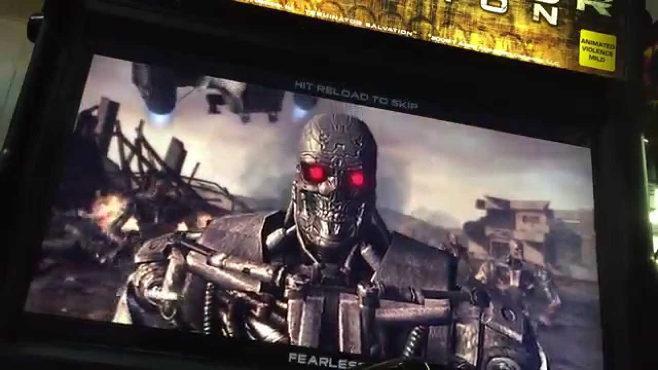 Terminator Salvation Arcade - Mission 1-1 Hornet's Nest