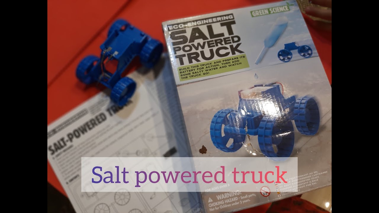 Eco Engineering | how to make salt water powered truck/car | stem toys| stem education| diy