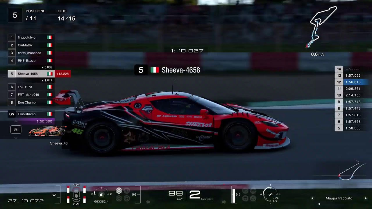 Campionato Federation GT lobby Bronze #gara1 #live