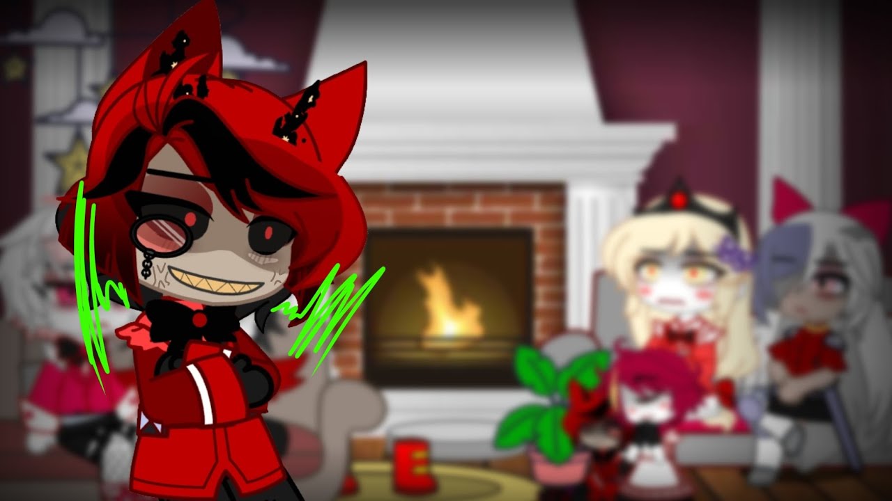 Hazbin hotel react to Alastor // GCRV // Angst // Watch in 2×