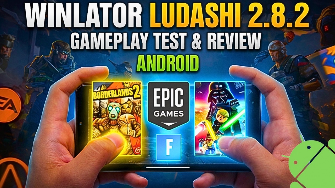 Winlator Ludashi 2.8.2 Android | Settings/ Test/ Review | best windows emulator