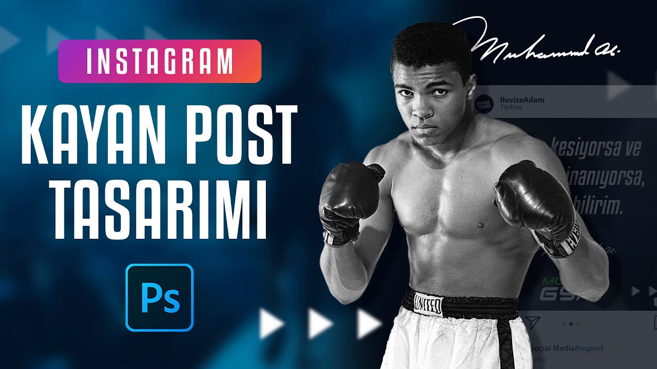 Adobe Photoshop ile Instagram Kaydırmalı Görsel (Post) Oluşturma #adobephotoshop