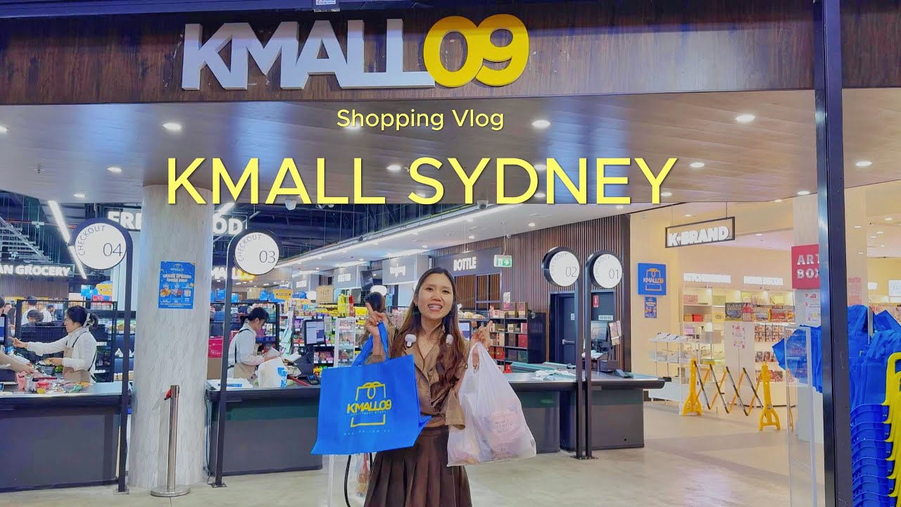 KMALL Sydney - Shopping Vlog - Your One-Stop Korean Supermarket for Authentic K-Food & Beauty!