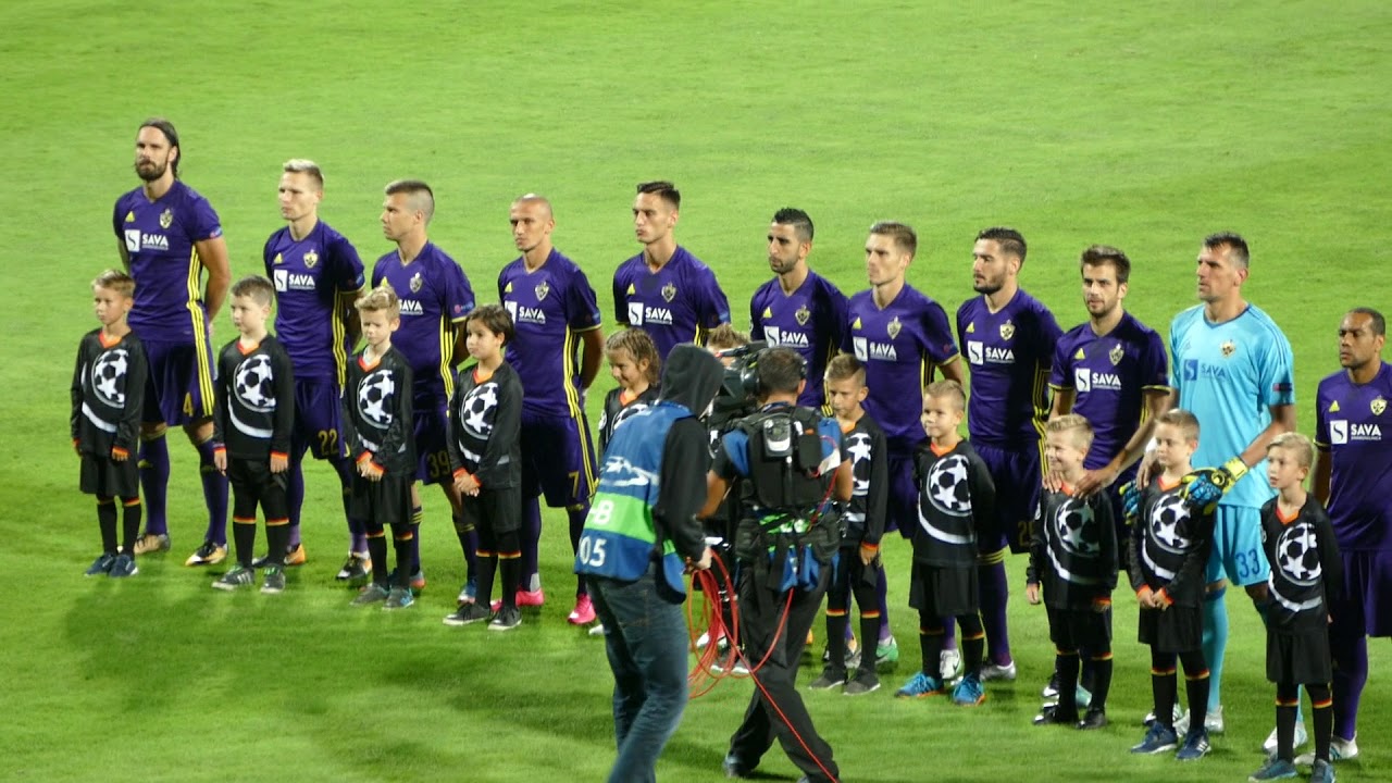 Nk Maribor - FK Spartak Moskva 1:1 (Champions League Anthem)
