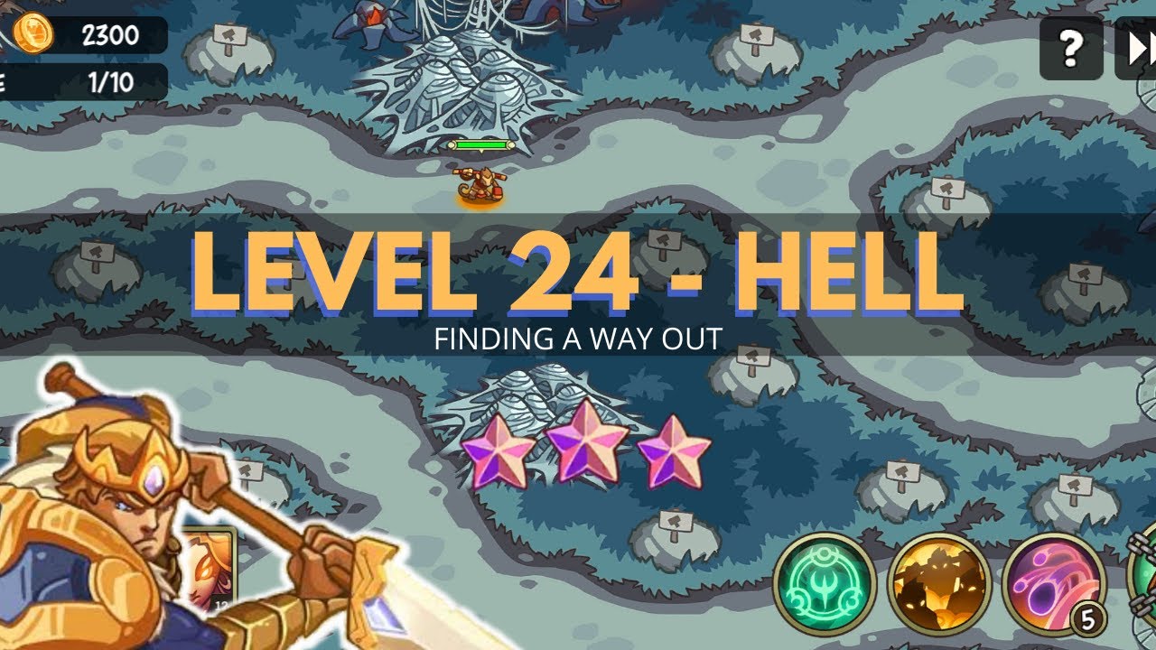 Empire Warrior TD: Level 24 - HELL / NEW MAP VERSION