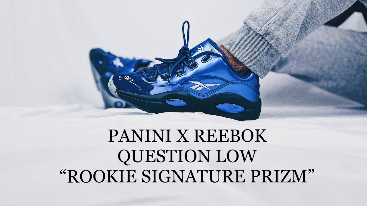 EARLY LOOK: PANINI X REEBOK QUESTION LOW 
