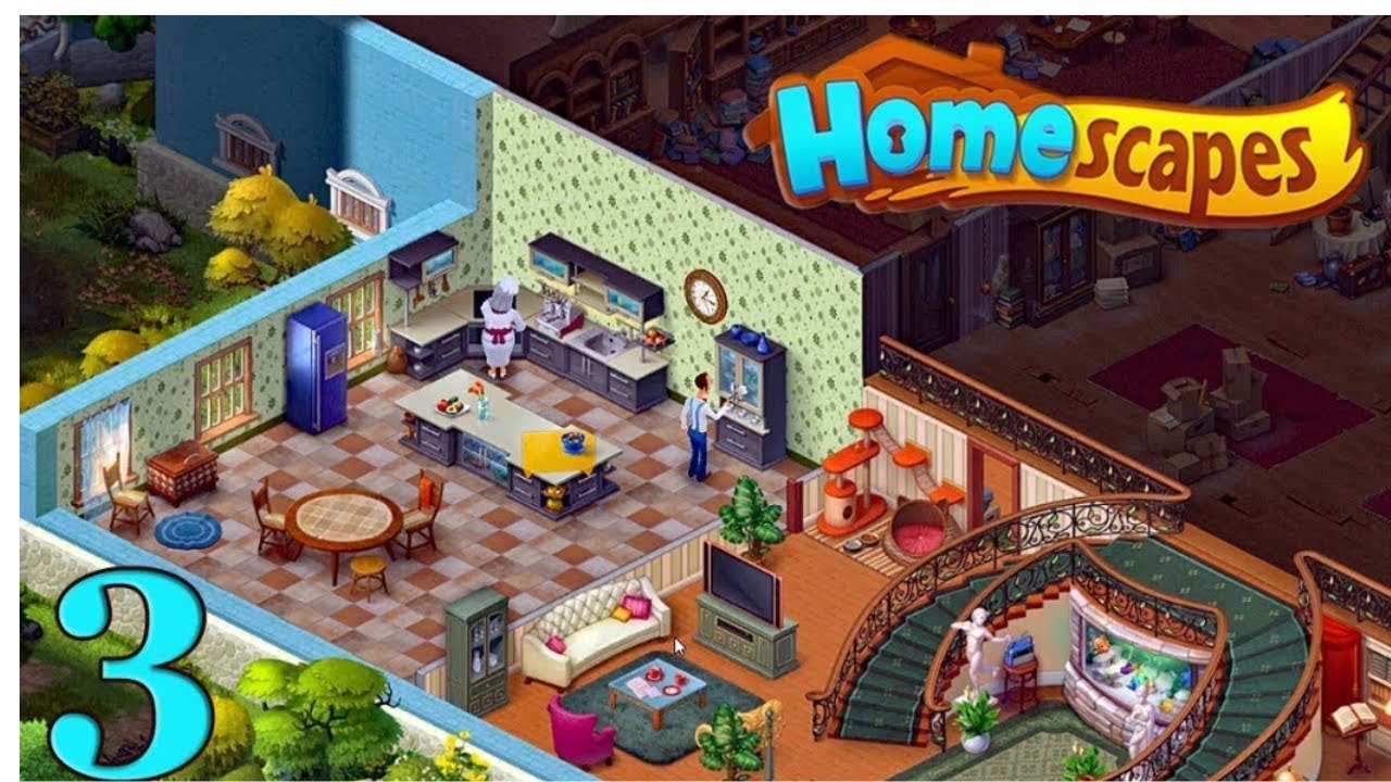 Homescapes Gameplay 2024 | Awesome Mobile Game for 2024 | Gaming 2024