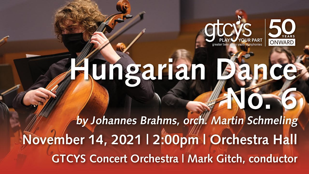 GTCYS Concert Orchestra // Brahms: Hungarian Dance No. 6