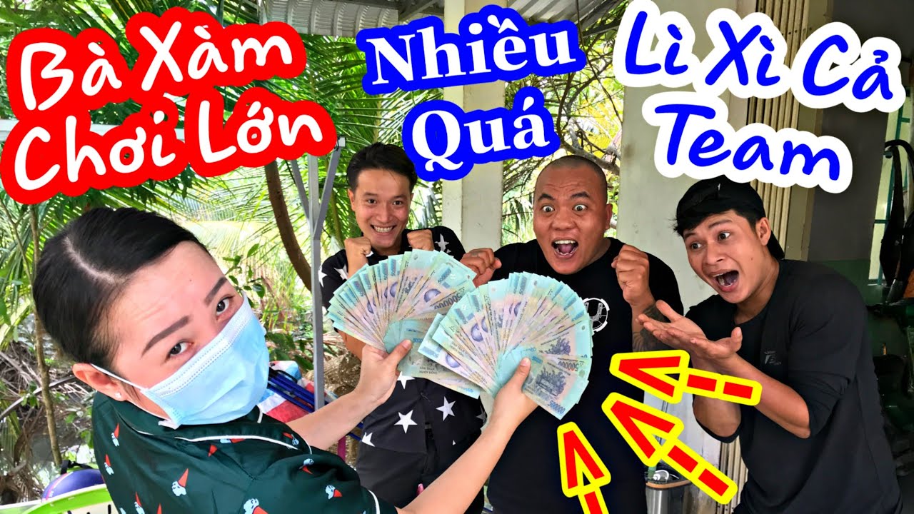 TXTV - Bà Xàm Bất Ngờ Lì Xì Cuối Năm Cho Cả Team Khiến Thánh Xàm Ngạc Nhiên