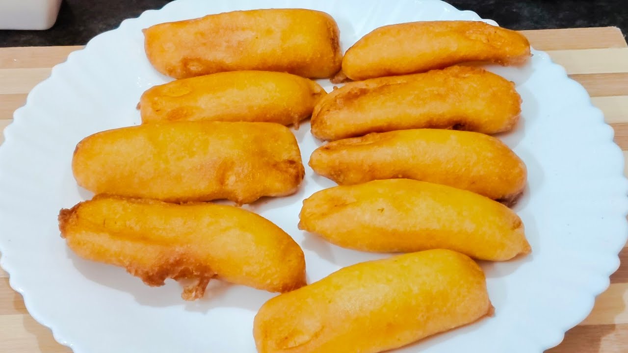 Kerala style Pazham pori | Evening Snacks | Nendra Pazham Pori | Banana Fritters | பழம் பொரி