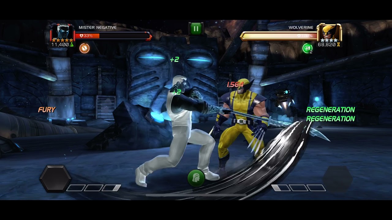 MCOC: Mr Negative Heal reversal is crazy- RoL Wolverine solo in less than a minute