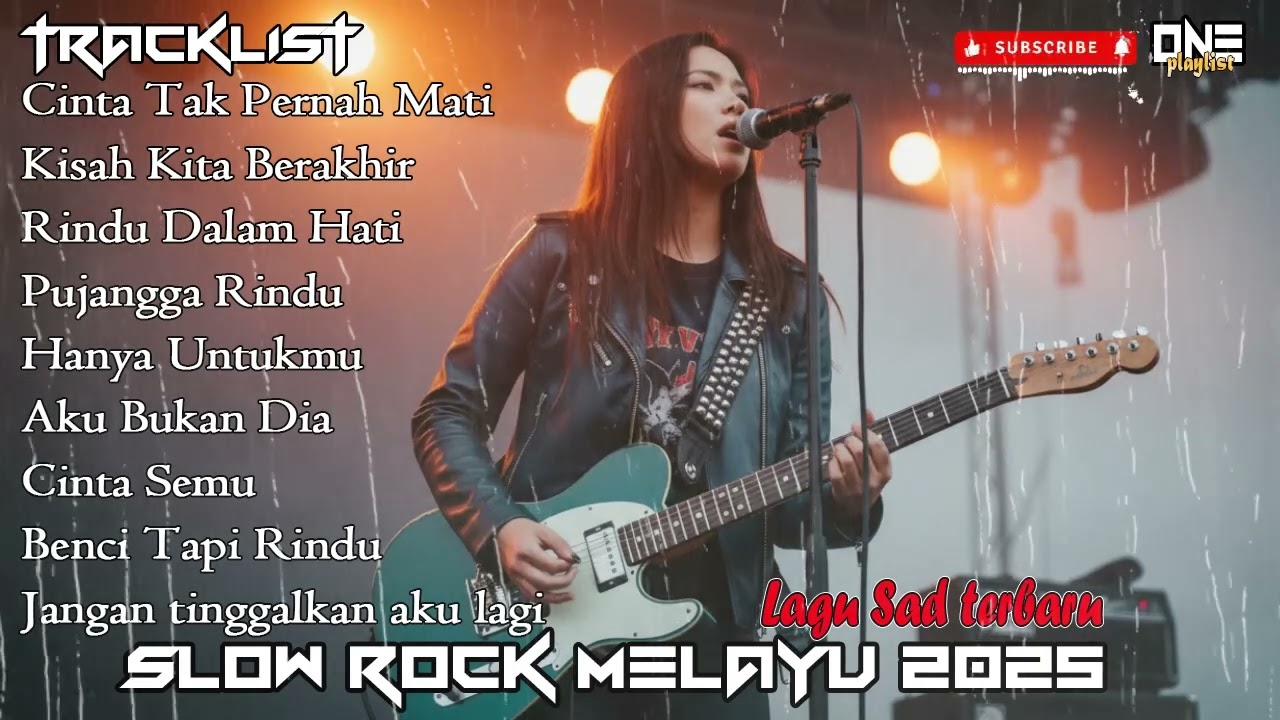 SLOW ROCK BALLAD TERBARU 2025 FULL LAGU GALAU || CINTA SEMU || ONE Playlist