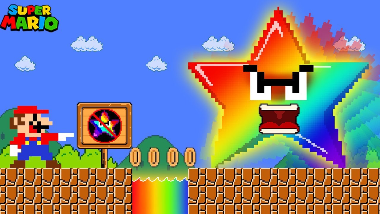 Mario But Rainbow Mega Star Maze Mayhem | Mario Game Animation | Ks Mario