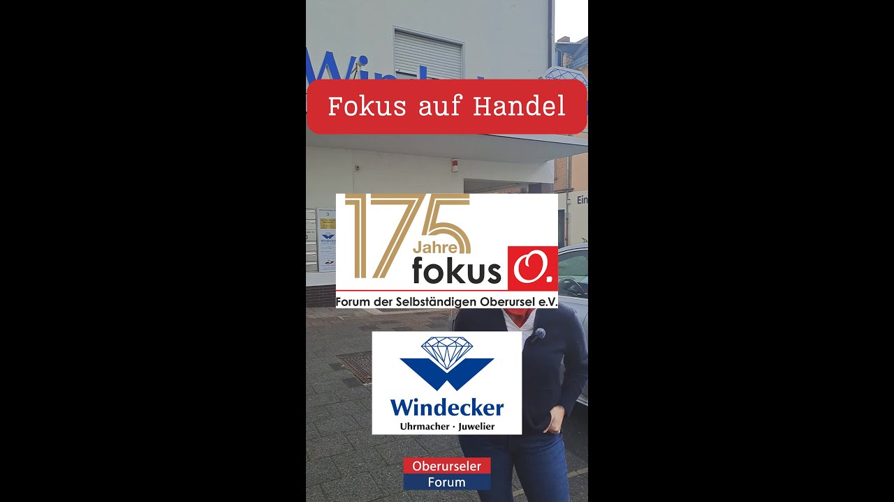 Fokus auf Handel: Juwelier Windecker