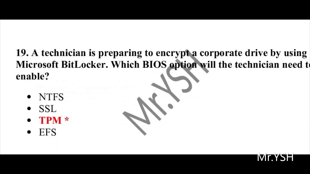 IT Essentials ITE v7.0 Chapter 13 Exam Answers