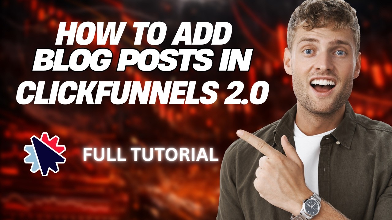 Как добавить записи в блог в ClickFunnels 2.0 [Полное руководство на 2026 год]