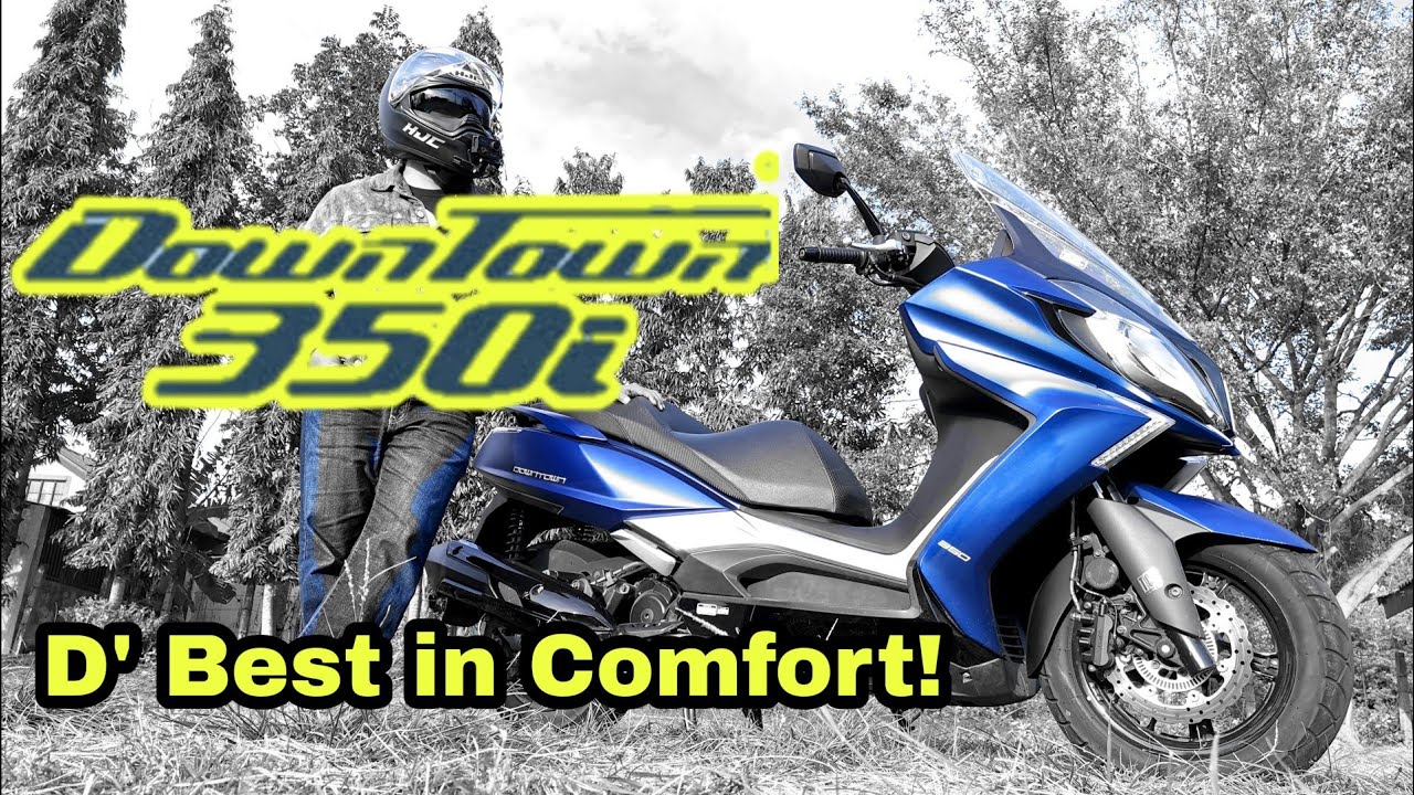 Снова новый скутер! Новый Kymco | Downtown 350i, лучший в плане комфорта! Полный обзор характеристик
