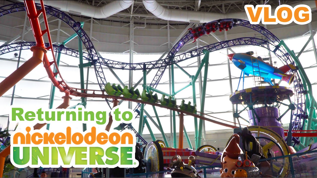 Is Nickelodeon Universe Better Now? Revisiting the American Dream Mall | Rides + Dream Wheel Review