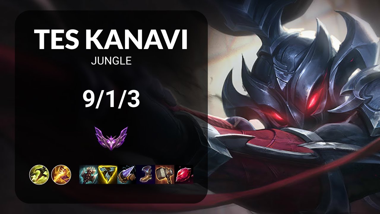 TES Kanavi Xin Zhao vs Trundle JUNGLE - KR MASTER Patch 15.13