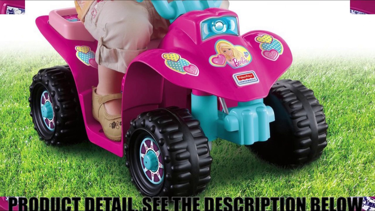 Fisher-Price Power Wheels Barbie Lil' Quad