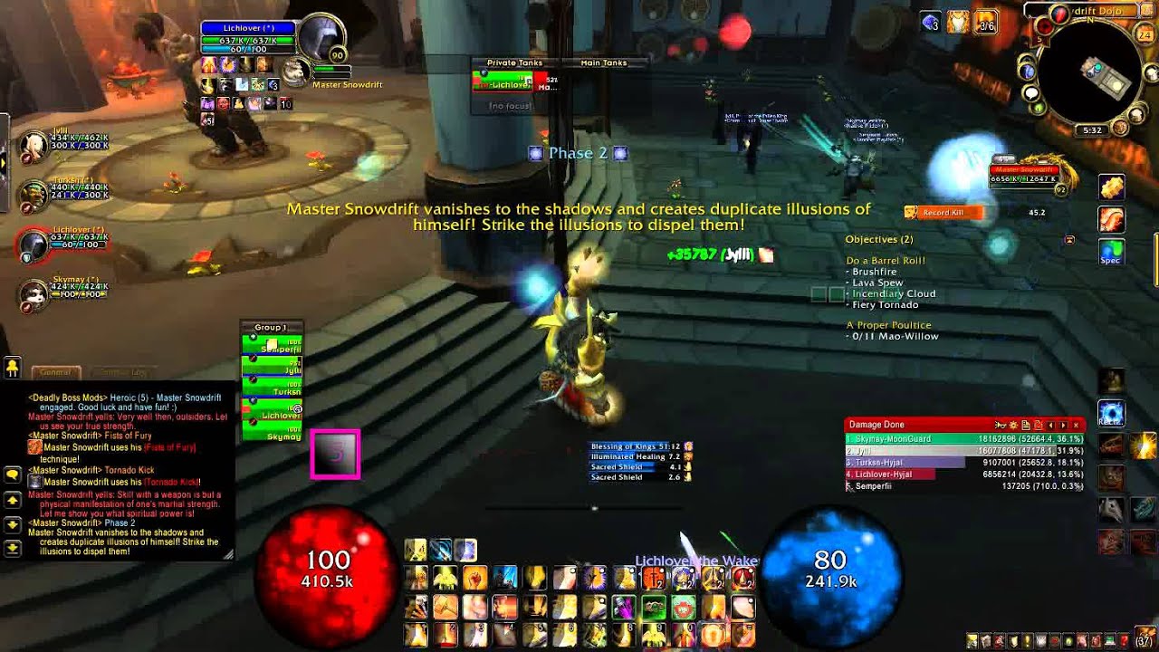 Master Snowdrift - shado-pan monastary