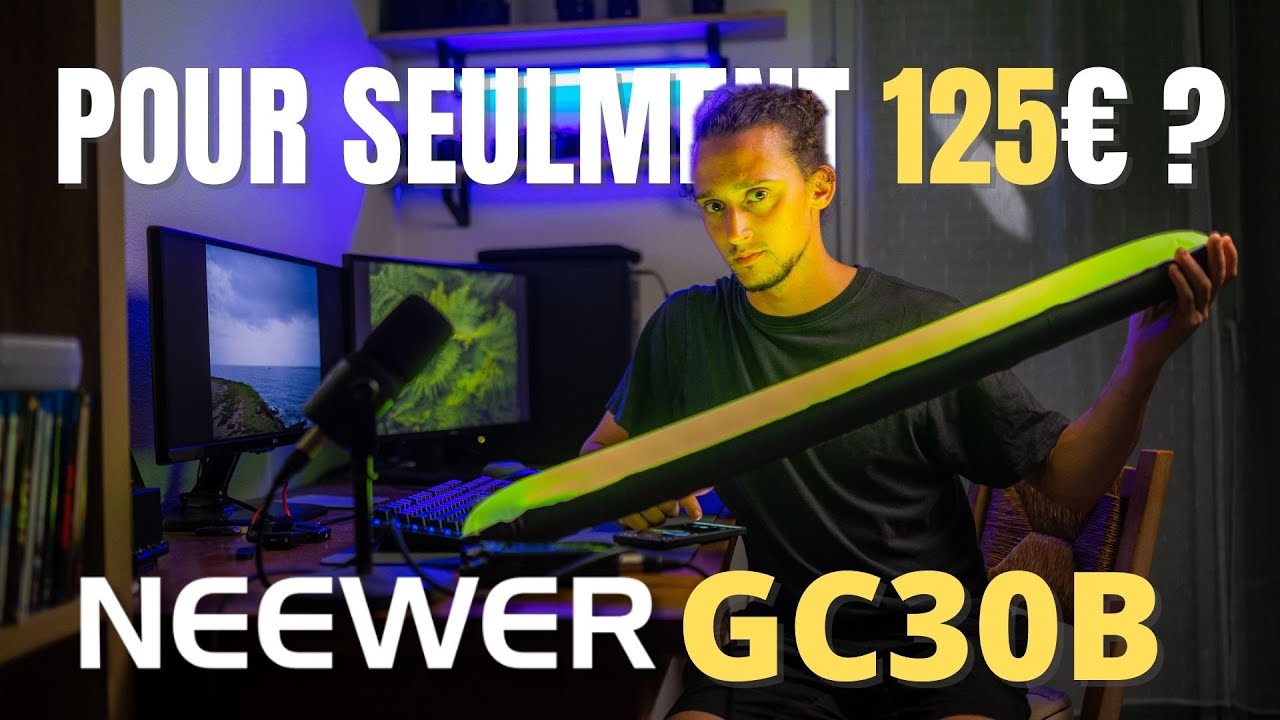 La MEILLEUR light pour 125€ ? - Neewer GC30C