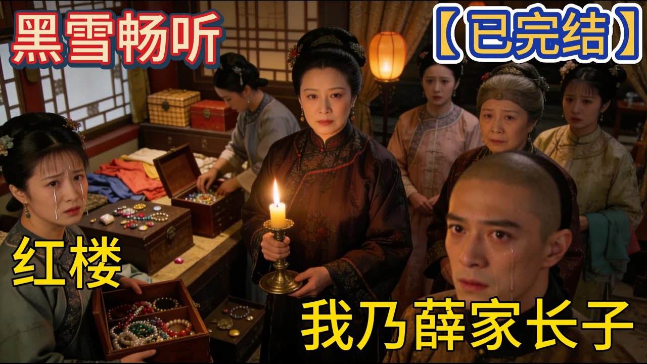 【已完结】🔥《红楼，我乃薛家长子》🔥#爽文 #穿越 #热血 #一口气看完 #有声小说