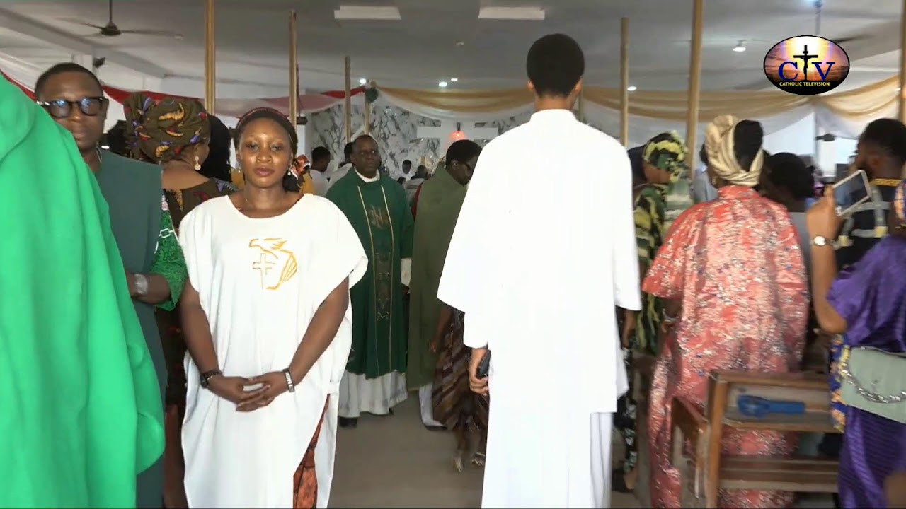 Archbp. Ignatius Kaigama Pastoral Visit to St. Mark's Catholic Church, Gbuduwyi