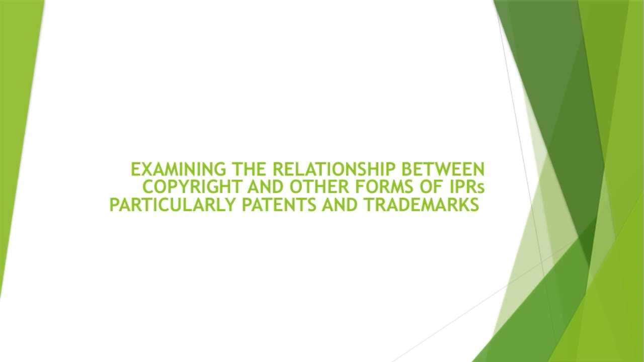 The Power of IPR: How Copyright, Patents, and Trademarks Overlap