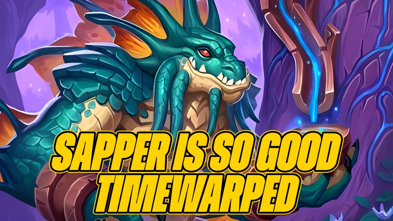 Making A Build Out Of Timewarped Sapper With A Battlegrounds Dev