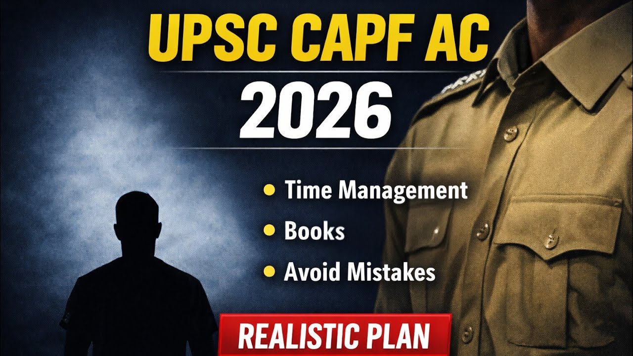 Is CAPF AC 2026 Achievable From Zero? Plan, Strategy & Mistakes