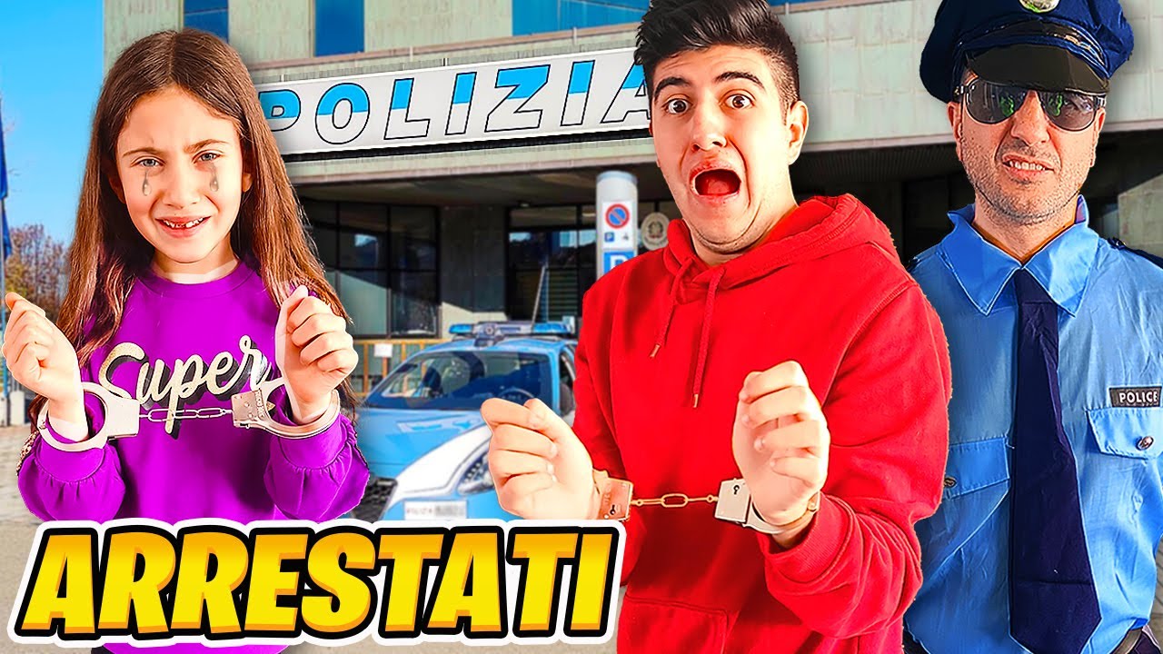 GIADA E RIKY RUBANO LA MACCHINA DI MAMMA E SONO STATI ARRESTATI DALLA POLIZIA E VANNO IN PRIGIONE!