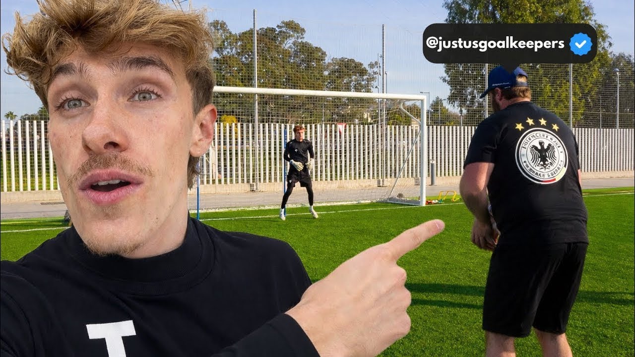 Me ENTRENÓ el MEJOR entrenador de PORTEROS de INTERNET