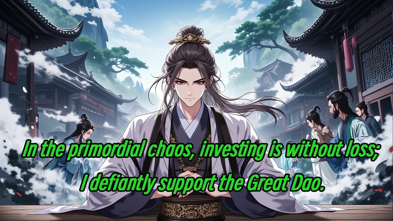 In the primordial chaos, investing is without loss; I defiantly support the Great Dao.