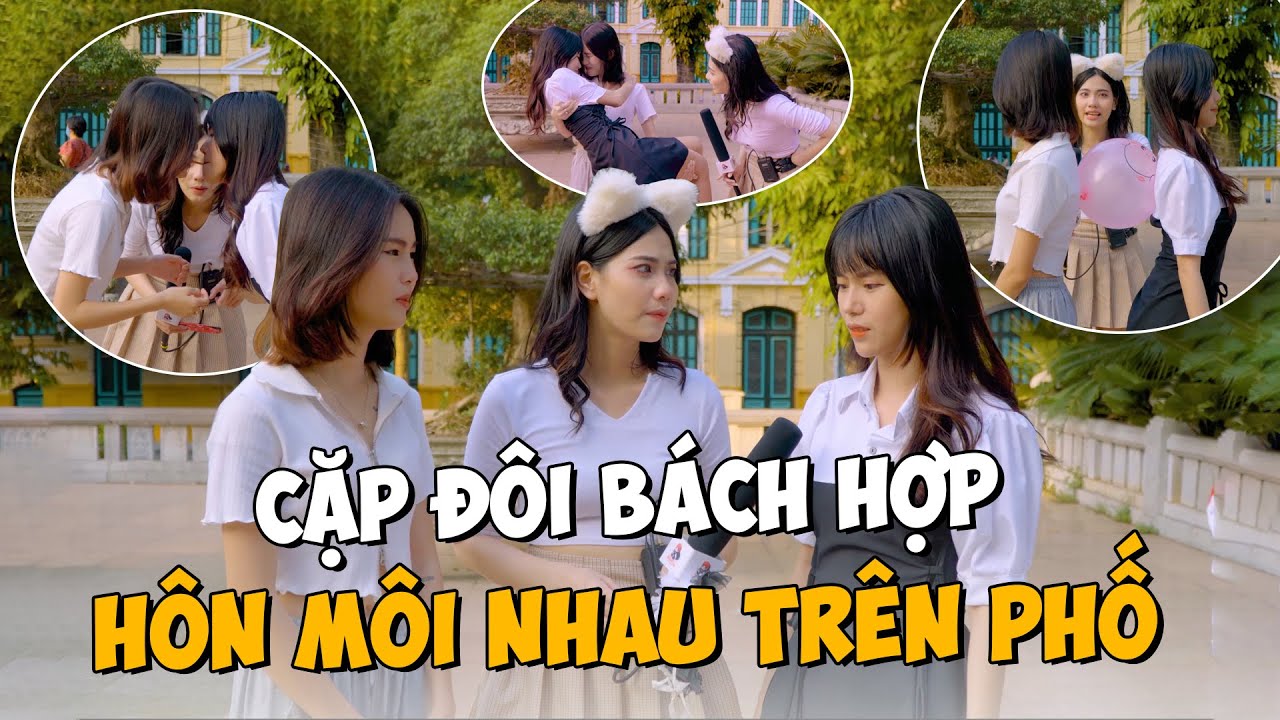 CẶP ĐÔI BÁCH HỢP HÔN MÔI NHAU TRÊN PHỐ VÀ CÁI KẾT | GHÉP ĐỘI TẬP 39 | CHÂM SỨA OFFICIAL
