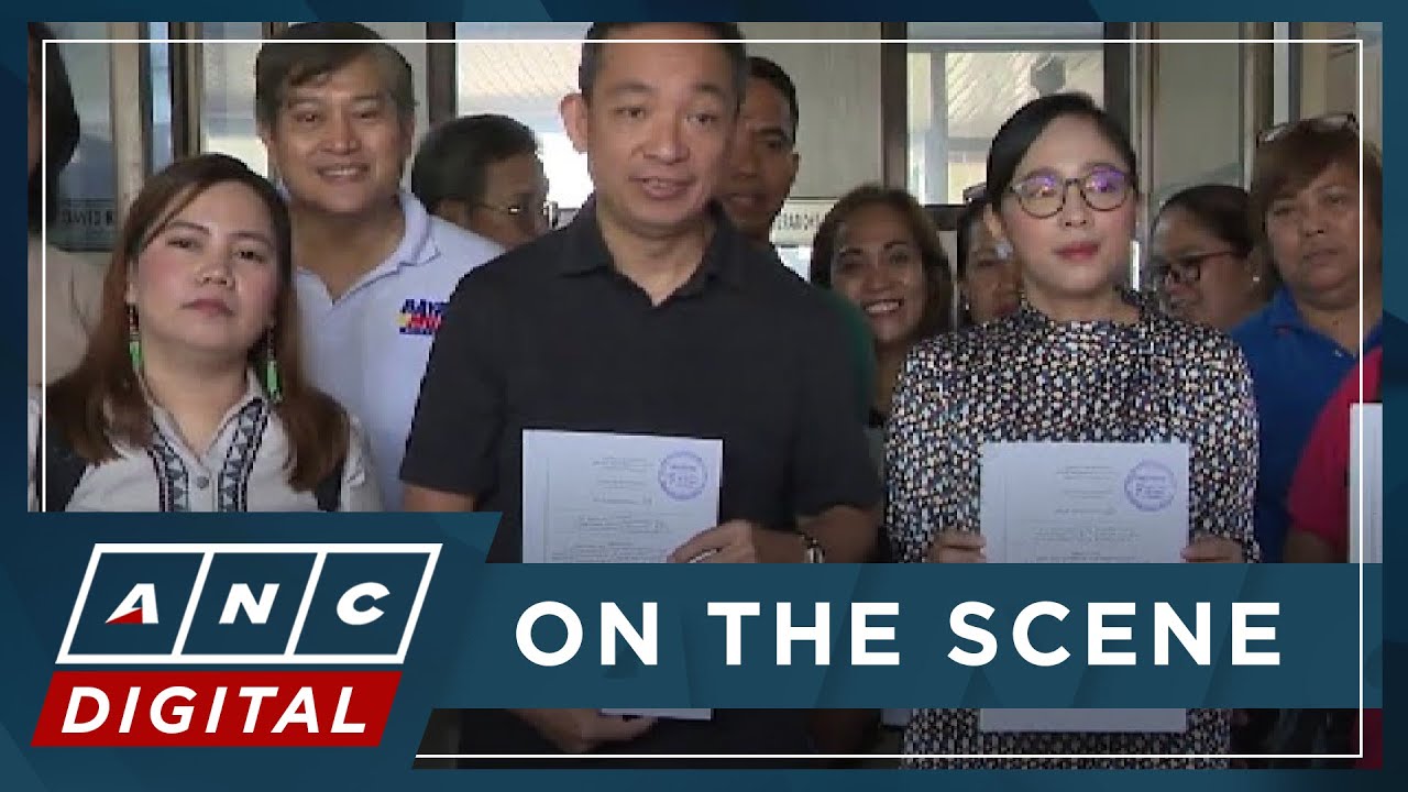 LOOK: Makabayan bloc, groups seek probe on GSIS investments amid alleged P8-B loss | ANC