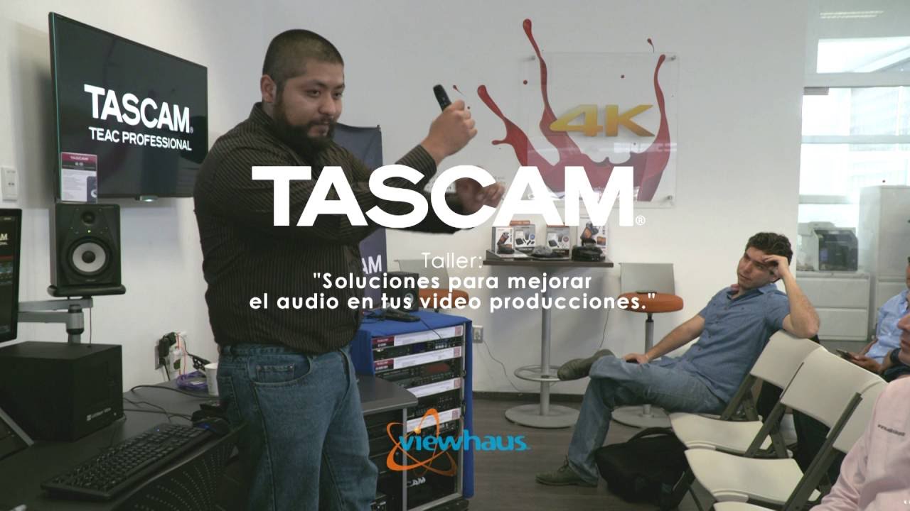 Soluciones TASCAM para mejorar el audio de tus video producciones