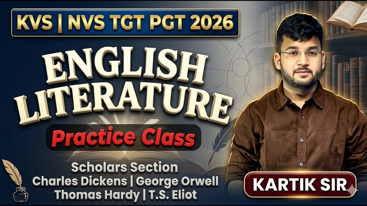 KVS TGT PGT English Classes 2026 | NVS TGT PGT English Classes 2026 | Elizabethan Period MCQS