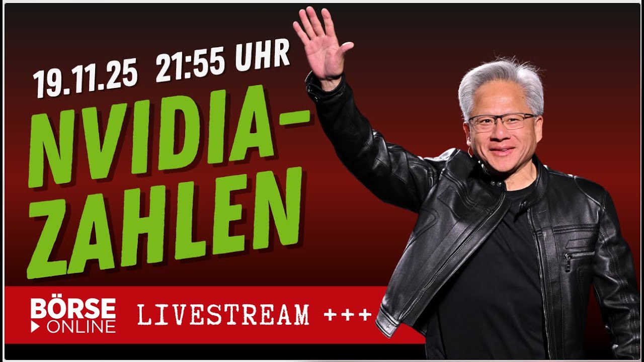 Nvidia &uuml;bertrifft Erwartungen bei Umsatz und Gewinn: der B&Ouml;RSE-ONLINE-Stream im Re-Live