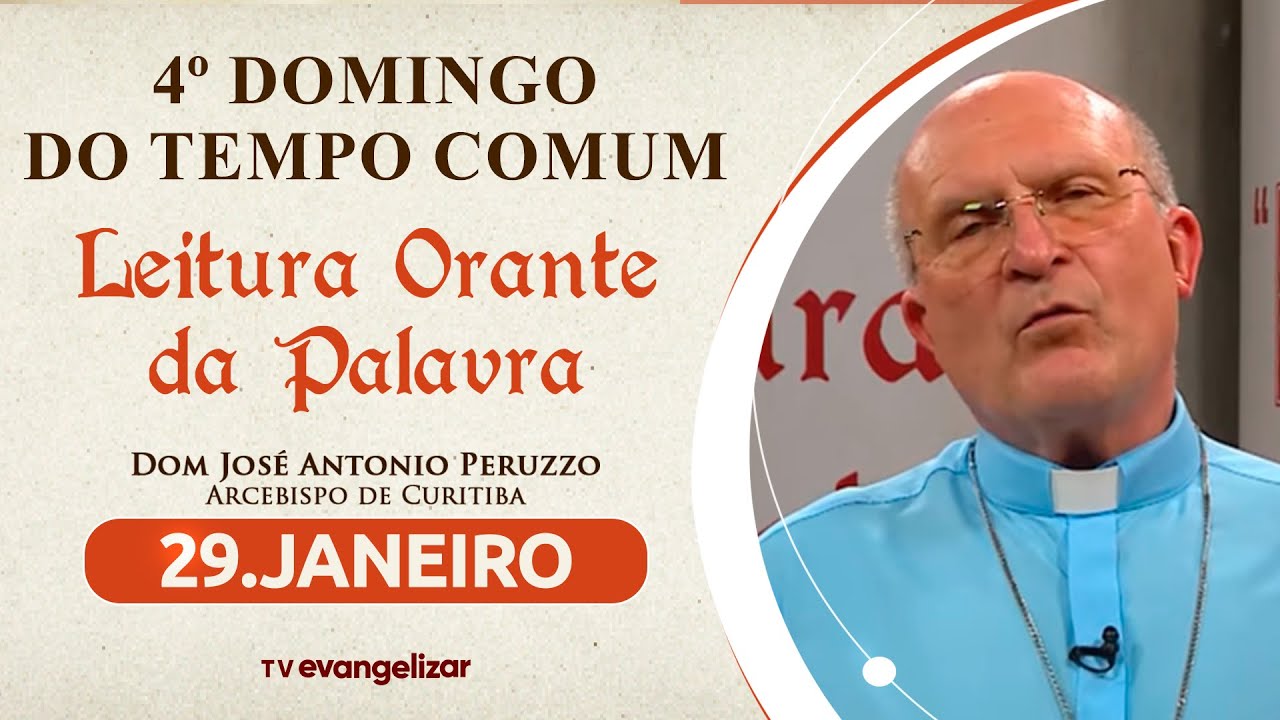 Leitura Orante da Palavra com Dom José Antonio Peruzzo | 29/01/26 | Mt 5,1-12a