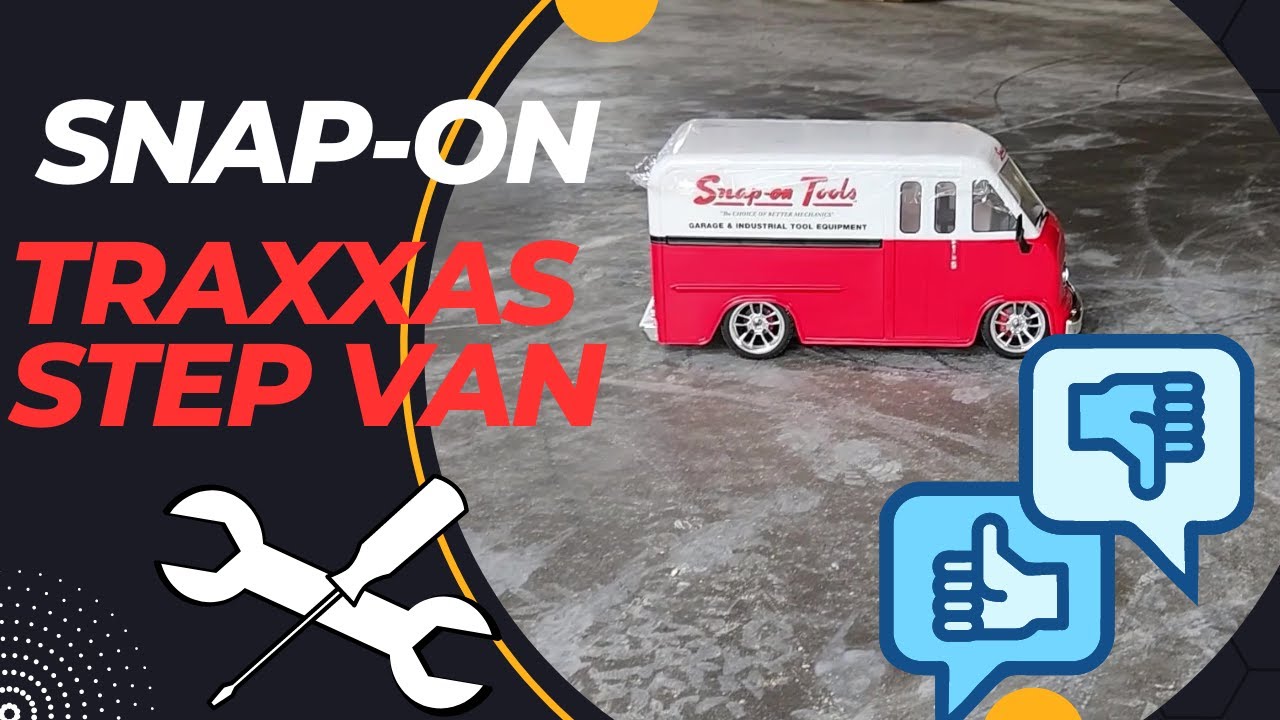 Traxxas Snap On Tools 1950 Step Van. Подробный обзор и тест-драйв. Это гигантская королева полок?