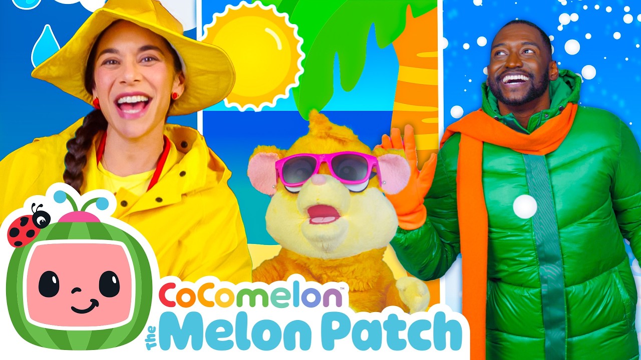 Weather Song & Dress Up With Ms. Appleberry | Learning Videos for Toddlers | The Melon Patch