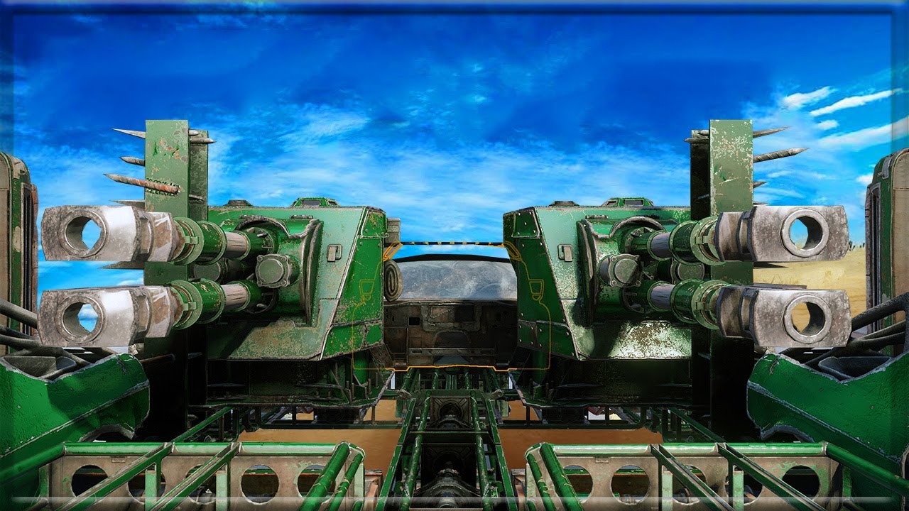 Weapon of mass Destruction • DOUBLE MASTODON • CATALINA • Glass Cannon - Crossout 2.3.0