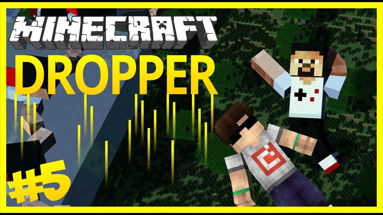 Yeni Bir Dropper Haritası,  Cem Dondu Kaldı  O_O - Minecraft Dropper - Özel Harita #5